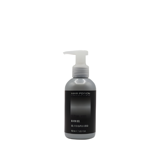HAIR POTION BLACK GEL 150ML