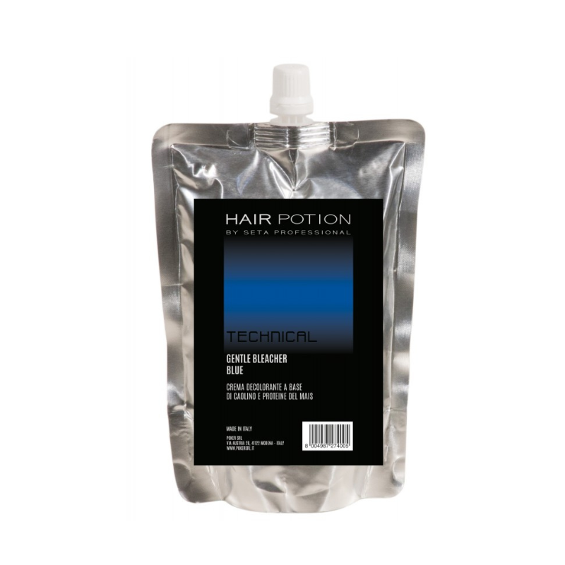 HAIR POTION GENTLE BLEACHER BLUE CREMA 500 GR