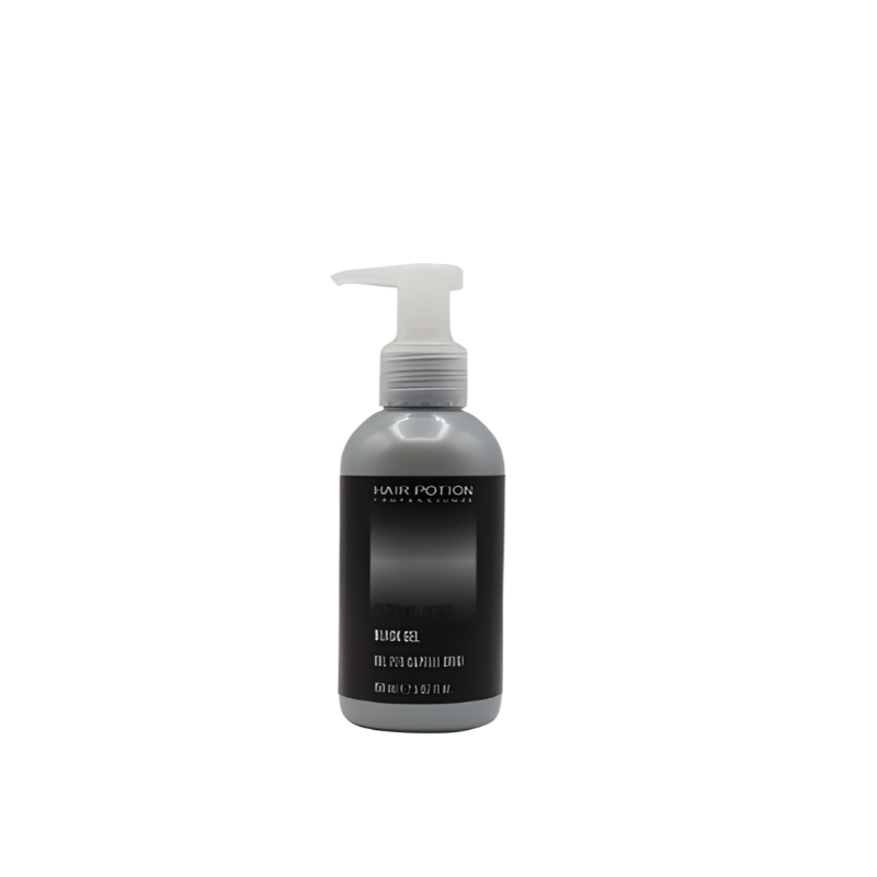 HAIR POTION BLACK GEL 150ML
