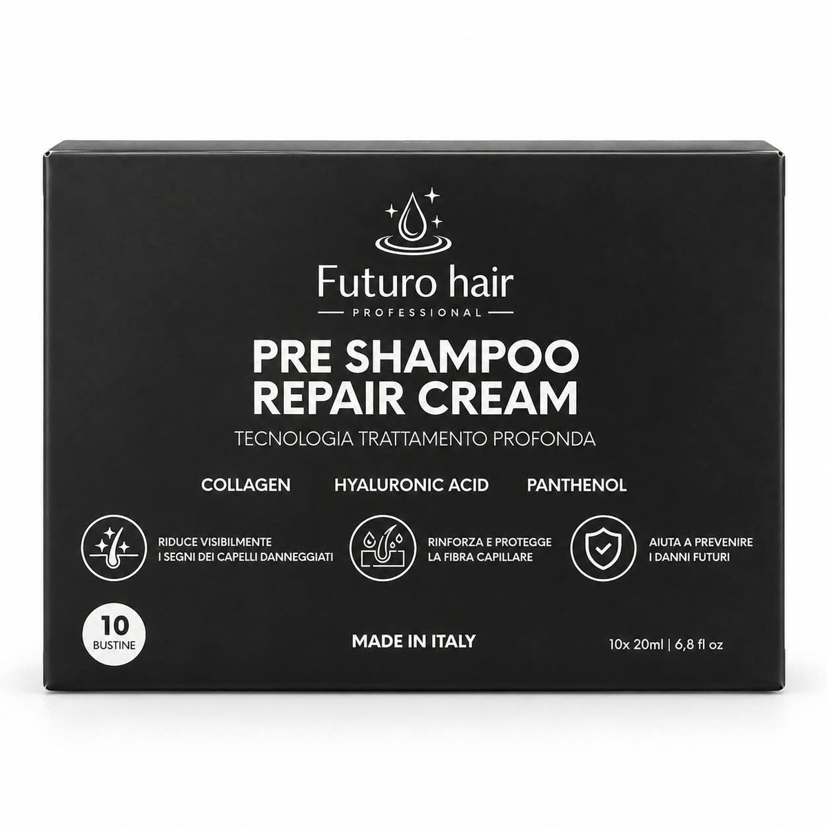 FUTURO HAIR – Pre shampoo Repair cream 10x20ml